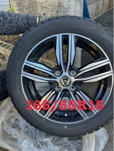 15インチ　スタッドレス　165/55R15 1シーズンのみ使用