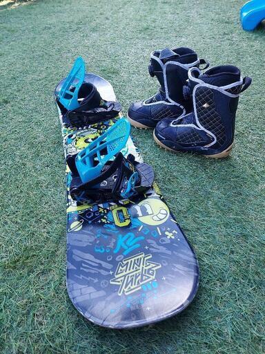 キッズ　スノーボードk2 ブーツはキスマーク