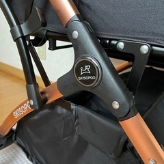 SKISOPGO 4輪ペットカート 分離型 ペットバギー ワンタッチ 折りたたみ 前輪360°後輪ブレーキ付 多機能