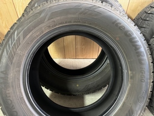 ヨコハマ iceGuard IG60 195/65R15 2019年製 4本セット バリ溝！