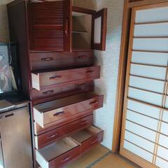 タンス　大型　180センチ程度　やや傷あり