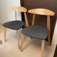 IKEA イス 2脚 ダイニングチェア 北欧