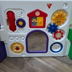 500円お値下げ！日本育児　ベビーサークル　ミュージカルキッズランドDX 8枚の画像