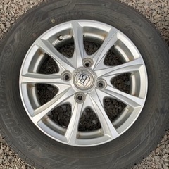 冬タイヤ13インチ4j＋43PCD100 NBOXなどにの画像