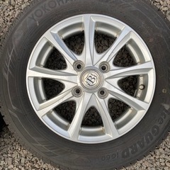 冬タイヤ13インチ4j＋43PCD100 NBOXなどにの画像