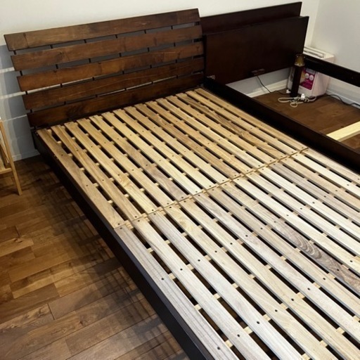 【本日限定値引き】【引取限定】セミダブル ベッドフレーム