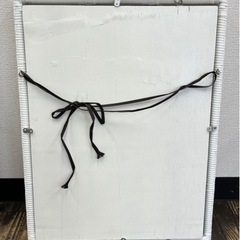 【中古品】ピエール＝オーギュスト・ルノワール ぶらんこ A4 ポスター 絵画 インテリア 生活雑貨 ガラス製 額 ホワイトの画像