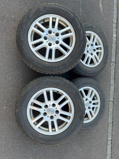 【格安】タイヤ（ホイール付き）9分山　アイスガード195/65R15