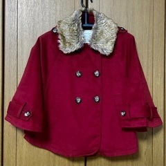 ※再々値下げ※
　赤のショートコートの画像
