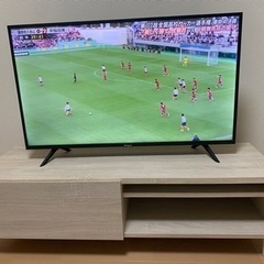 ハイセンス40インチテレビ＋テレビボード＋マットレス＋ベッドすのこ