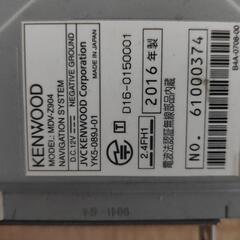 KENWOOD カーナビ MDV-Z904 訳あり