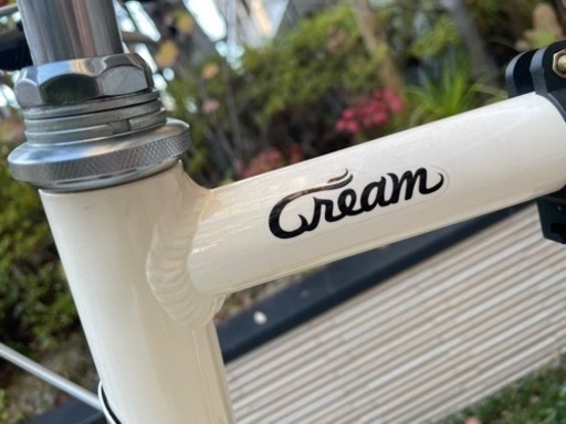 自転車　あさひ　クリームCS 使用感少