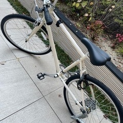 自転車　あさひ　クリームCS 使用感少