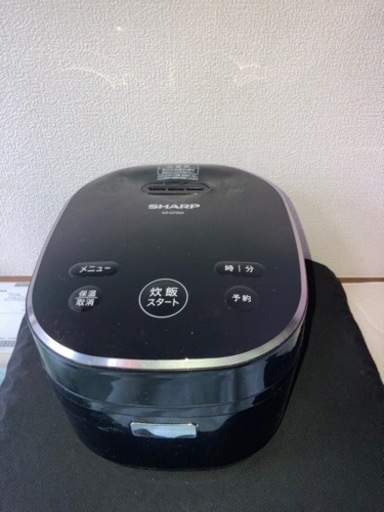 シャープ　炊飯器　3合炊き　2019 ブラック　SHARP