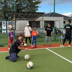 個人の力の伸ばす親子サッカースクール教室＠久米川ボウルの画像