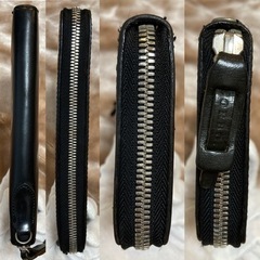 CORBO.コルボ　ラウンドファスナーウォレット　長財布　本革レザー　メンズの画像