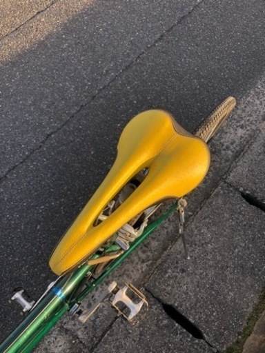 27インチ　6段変速　一般用自転車(少し改造あり) 緑