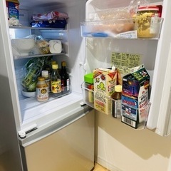 sharp冷蔵庫　137L 幅480高1125奥行590の画像