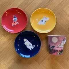 ムーミンのお皿　マグカップ　セット