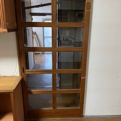 ガラス引き戸　一枚物　取りに来て下さる方にお譲りします