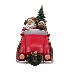 ☆コストコ サンタクロース カーのデコレーション☆の画像