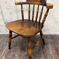 1 飛騨産業 キツツキ ウィンザーチェア アーム付き ダイニング...
