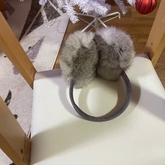 バックと耳あての画像