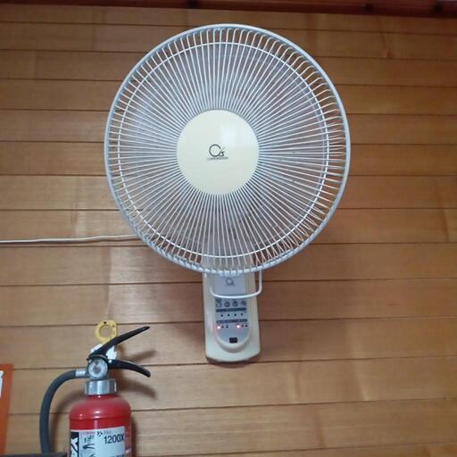 決まりました!　壁掛け　扇風機
