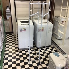 【リサイクルサービス八光】高150cm　洗濯ラック　左右伸縮タイプの画像