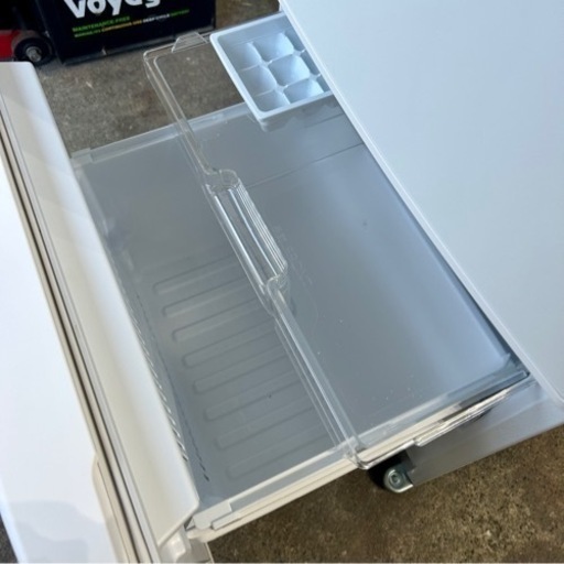 札幌市内配送可 美品 19年製 Panasonic パナソニック 168L 2ドア冷凍冷蔵庫 NR-B17BW-W 右開き