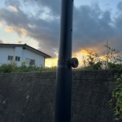 バスケゴール　バックボード受け破損の画像