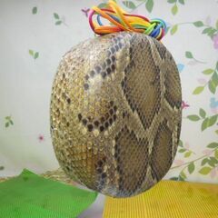 (送料無料)現品販売14.980円 胴巻付蛇皮強化(二重張)型チーガ9個から選択 A10現品販売 11.000円 蛇皮強化(二重張)型チーガ(三線胴) 貴方