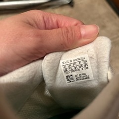 adidas ホワイトスニーカー19cmの画像