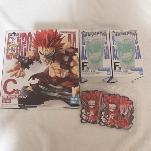 僕のヒーローアカデミア 一番くじ 切島鋭児郎 フィギュア セット
