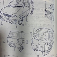 スバルプレオ取扱説明書の画像