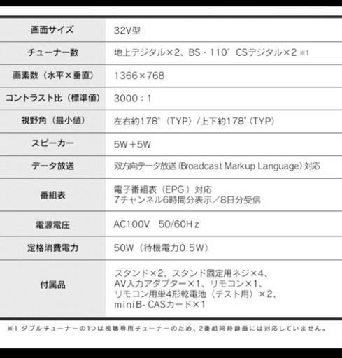 32型 液晶テレビ  アイリスオーヤマ  2022年モデル