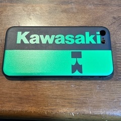 iPhone8用　ラバーケース　kawasakiの画像