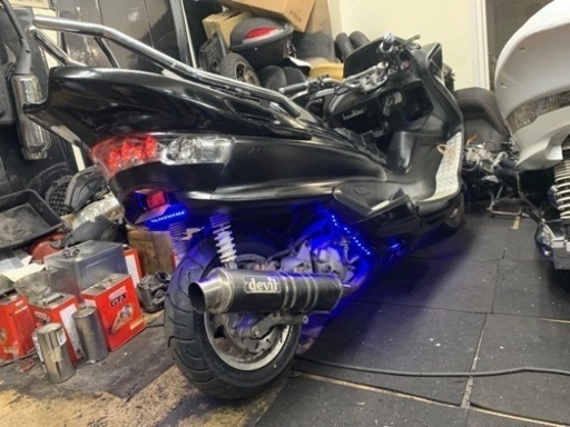 マジェスティC 250 スピーカー LED カスタム 草加市 sg03j