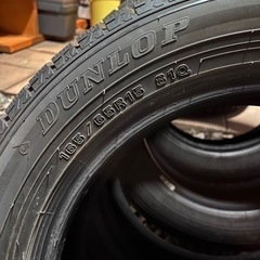 【決まりました】DUNLOPスタッドレス165/65/15の画像