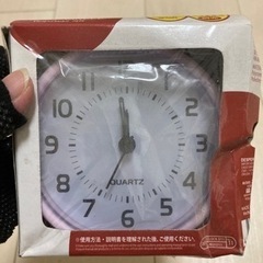 【お譲り先決定】未使用品　目覚まし時計