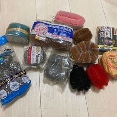 【お譲り先決定】たわし、金タワシ等