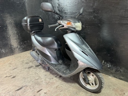 ★お支払い総額4.2万円★買取強化中！どんな車両も1万円～保証します！ スズキ アドレスV50 CA44A 4スト、インジェクション♪ リアボックス付き！ 通勤通学に♪