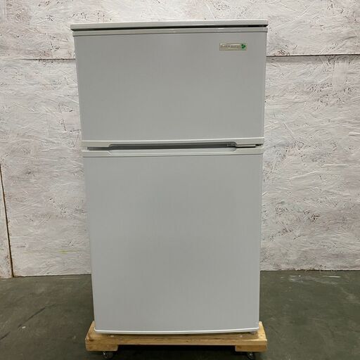 【YAMADA】 ヤマダ電機 ノンフロン冷凍冷蔵庫 容量90L 冷蔵室62L 冷凍室28L YRZ-C09B1 2016年製