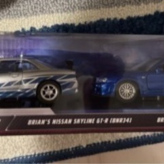 ワイルドスピード　スープラ　スカイライン　4台セットの画像