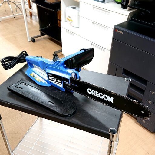ナカトミ 電動チェーンソー EC-305B 300mm 伐採 切断 工具