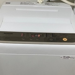 NA-F60B11 全自動洗濯機 [洗濯6.0kg /乾燥機能無 /上開き]の画像