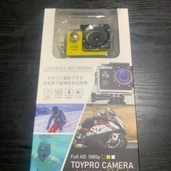 アクションカメラ　未使用品です。　