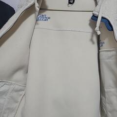 THE NORTH FACE ノースフェイス 白ボアフード付きジャケットの画像