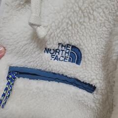 THE NORTH FACE ノースフェイス 白ボアフード付きジャケットの画像