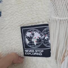 THE NORTH FACE ノースフェイス 白ボアフード付きジャケットの画像